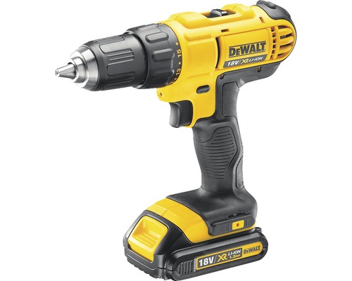 Mașină de găurit & înșurubat cu acumulator DeWALT DCD771C2 18V max. 42Nm, 2 acumulatori