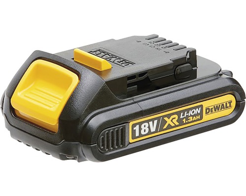 Acumulator DeWalt, 18 volți, 1,3 amperi-oră, litiu-ion