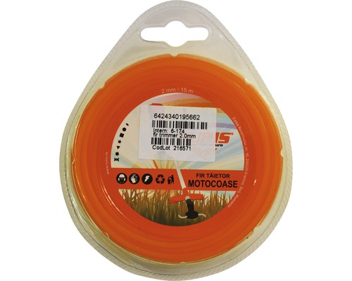 Fir trimmer 2,0 mm, 15 m pe bobină