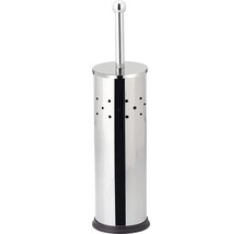 Set perie WC din metal cu orificii de ventilație