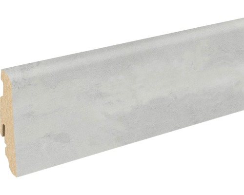 Plintă MDF SKANDOR FU60L beton Clair 2400x58x19 mm Plintă din material lemnos cu decor