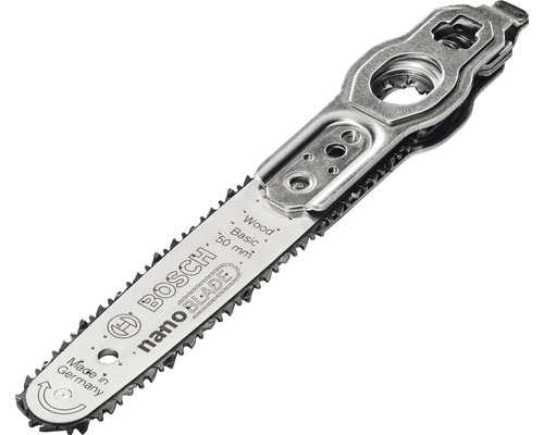 Pânză NanoBlade Wood Basic 50mm pentru fierăstrău Bosch EasyCut & AdvancedCut Pânză de ferăstrău Bosch NanoBlade pentru lemn, 50 milimetri