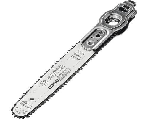 Pânză NanoBlade Wood Speed 65mm pentru fierăstrău Bosch EasyCut & AdvancedCut Lamă de ferăstrău Bosch NanoBlade pentru lemn, 65 milimetri