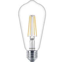 Bec LED Philips E27 4,3W 470 lumeni, glob pară ST64, lumină caldă-thumb-0 Bec LED Philips E27 4,3W 470 lumeni, glob pară ST64, lumină caldă-thumb-0
