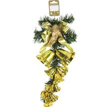 Decorațiune de Crăciun cu înger, clopoței și fundă