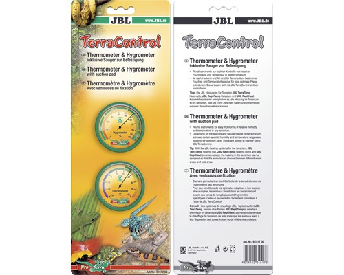 Termometru și higrometru pentru acvariu JBL Terra Control