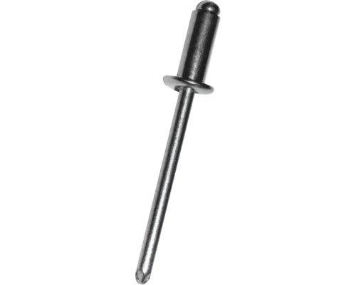 Pop-nituri Novus Ø3x10 mm aluminiu/oțel, pachet 30 bucăți