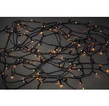 Ghirlandă luminoasă cu multe becuri care luminează cald