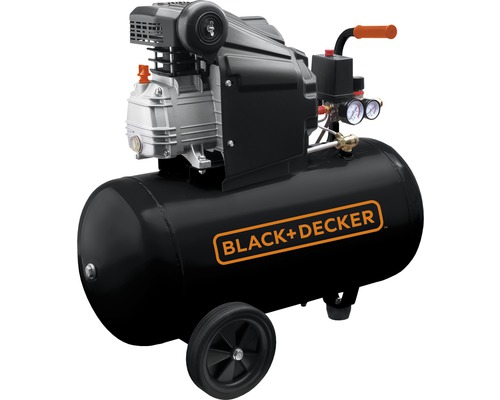 Compresor aer comprimat Black + Decker 205/50 50L 8 bari, cu ulei