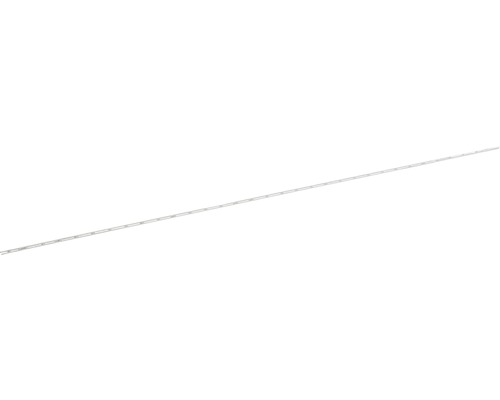 Platbandă zincată găurită Dietzel 2x20 mm pentru montaje, 2m Profil de tavan din aluminiu pentru fixarea panourilor