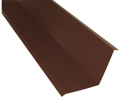 Cornier calcan Bravo pentru țiglă metalică 0,45x208x2000 mm maro