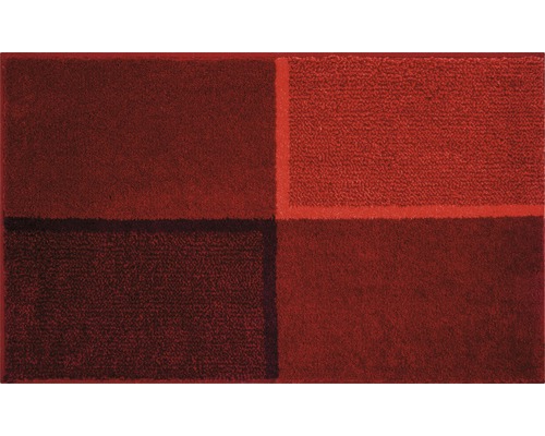 Covoraș baie Grund DIVISO 70x120 cm roșu rubin
