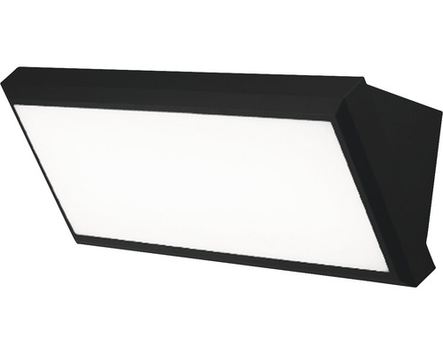 Aplică cu LED integrat Girona 12W 1080 lumeni, pentru exterior IP65, negru-0