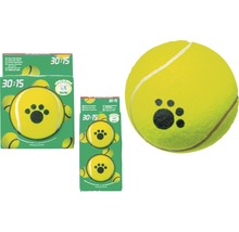 Jucărie pentru câini, minge tenis, 6 cm, set 2 buc.-thumb-1
