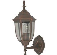 Lumină de perete în stil clasic cu sticlă transparentă