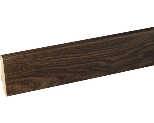 Plintă MDF SKANDOR FU60L wenge FOWE002 2400x58x19 mm Plintă cu decor de lemn