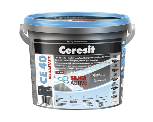 Chit pentru rosturi Ceresit CE 40 alb 2 kg Găleată chit rosturi flexibil Ceresit CE 40 Aquastatic