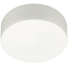Plafonieră Isar E27 max. 1x60W, Ø200 mm, alb