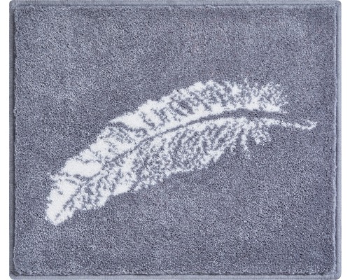 Covoraș baie Grund PIUME 50x60 cm gri