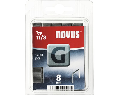 Capse Novus tip 11/8, 8 mm, 1200 bucăți