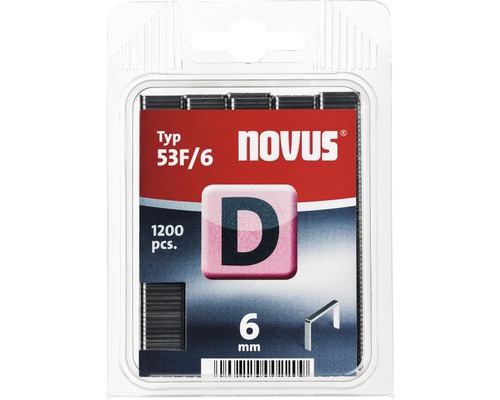 Capse Novus tip 53F/6, 1200 bucăți, 6 mm