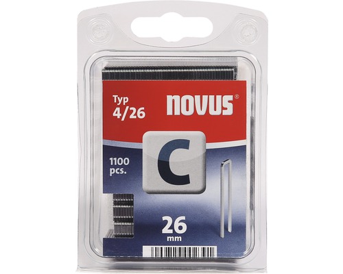 Capse Novus tip 4/26, 1100 bucăți, 26 milimetri