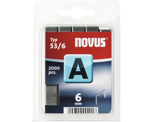 Capse Novus tip 53/6, 2000 bucăți, 6 mm