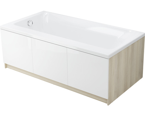Mască laterală pentru cadă Cersanit Smart lemn 78,2x54,8 | HORNBACH