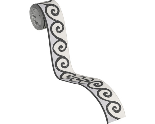 Bordură decorativă cu model spiralat pe rolă