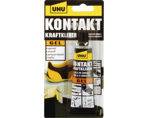 Adeziv universal tip gel UHU Kontakt Gel 42 g Adeziv universal tip gel UHU Kontakt Gel 42 g