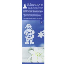 Spray de zăpadă cu opt șabloane