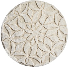 Covoraș de baie rotund cu model de frunze