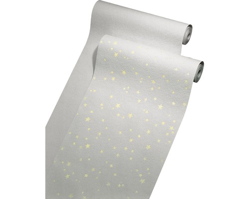 Două role de tapet din fibră de sticlă cu model de stele