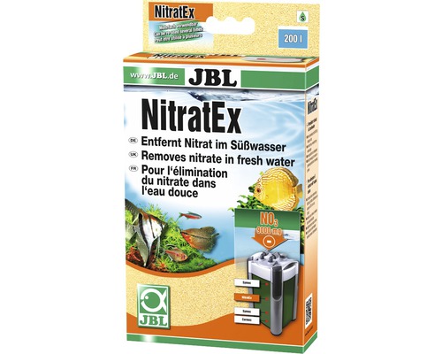 Material filtrant JBL NitratEx 36000 250 ml JBL NitratEx pentru eliminarea nitraților în apă dulce, 200 litri