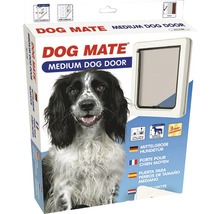 Ușă de acces Dog Mate, 242 x 300 mm, alb-thumb-0