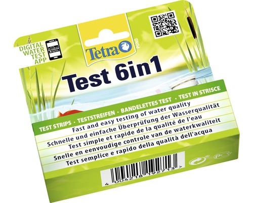 Benzi de testare Tetra 6în1 pentru testarea calității apei