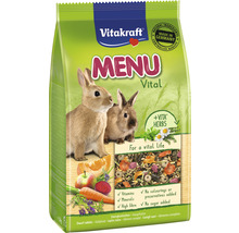 Hrană pentru iepuri pitici, meniu Vitakraft Vital, 3 kg-thumb-1
