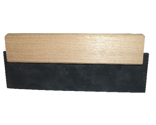 Șpaclu cauciuc pentru rosturi Hufa 200mm, mâner din lemn