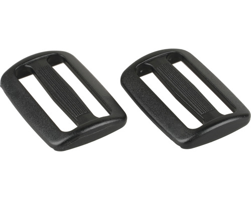 Catarame plastic Mamutec pentru chingi 40mm, pachet 2 bucăți (cod 7071130-222) Două catarame glisante din plastic