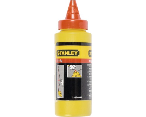 Praf de cretă Stanley 115g, culoare roșie, putere de impregnare 3