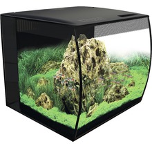 Set acvariu Fluval Flex 57 l cu iluminare LED, filtru, pompă, fără dulap inferior inclus, negru-thumb-4