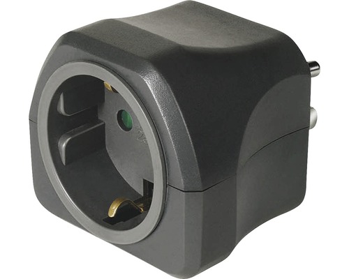 Adaptor universal pentru prize electrice Brennenstuhl 150 țări, cu impământare Adaptor priză