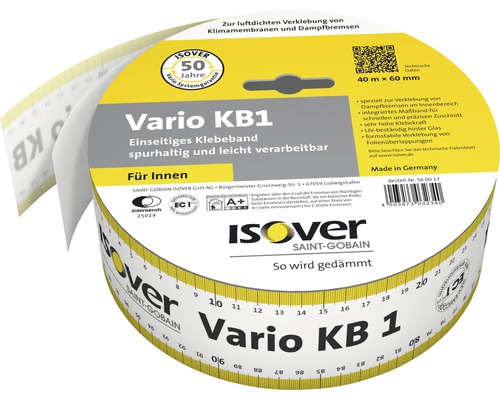 Bandă adezivă Isover Vario KB1 60 mm 40 m