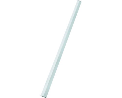 Dreptar din aluminiu pentru nivelat Maurerlob 200x9,8x1,7 cm, cu profil trapez Profil din plastic deschis la culoare