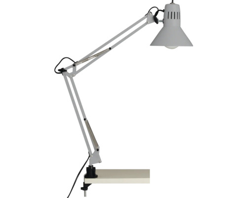 Lampă de birou Handy E27 max. 1x40W, argintiu