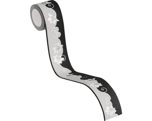 Bordură de tapet cu model floral pe rolă