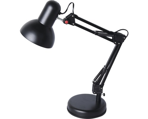 Lampă de birou cu braț reglabil și bază rotundă Lampă de birou cu braț reglabil și bază rotundă