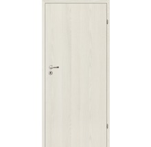 Foaie de ușă Classen frasin alb N1 MDF 203,5x84,4 cm stânga-thumb-0