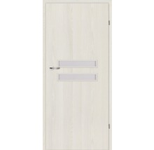 Foaie de ușă Classen frasin alb Rawena MDF 203,5x84,4 cm stânga-thumb-0