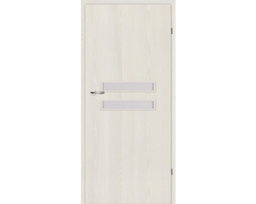 Foaie de ușă Classen frasin alb Rawena MDF 203,5x84,4 cm stânga